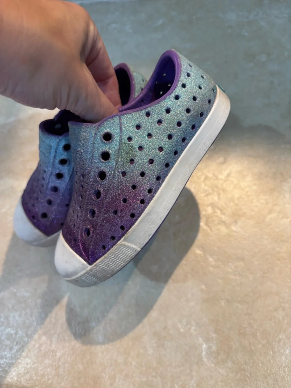 Native Shoes slip water